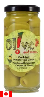 Lemon Twist Stuffed Olives